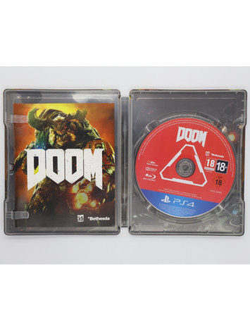 Doom (PS4) SteelBook (російська версія) Б/В